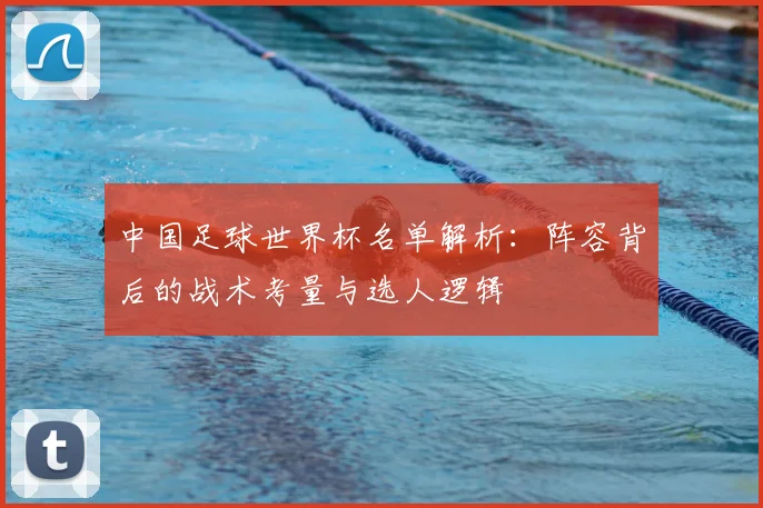 中国足球世界杯名单解析：阵容背后的战术考量与选人逻辑